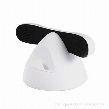 Bluetooth Phone Headset with Speakers, Docking Charge Conference Call for All Phones, 5V, 1A Input
